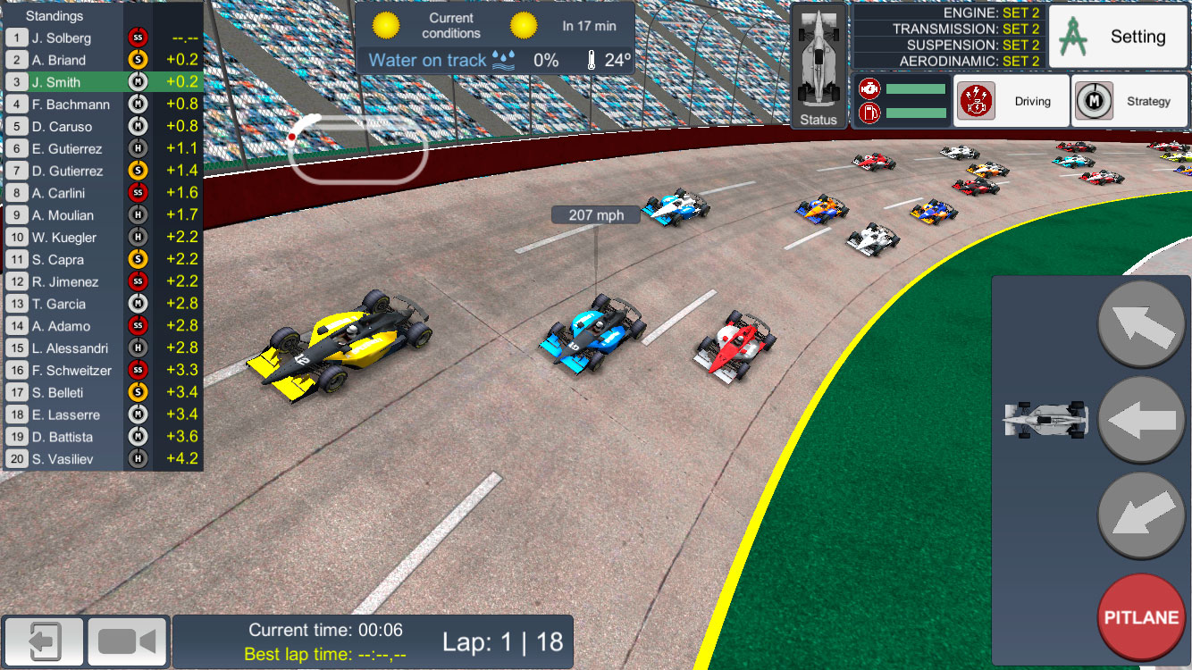 Baixar American Speedway Manager para Android grátis.