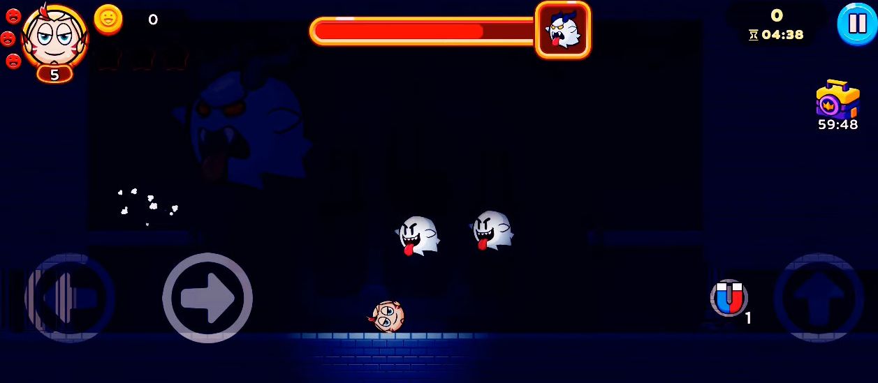 Baixar Ball Ghost Red Temple Survivor para Android grátis.