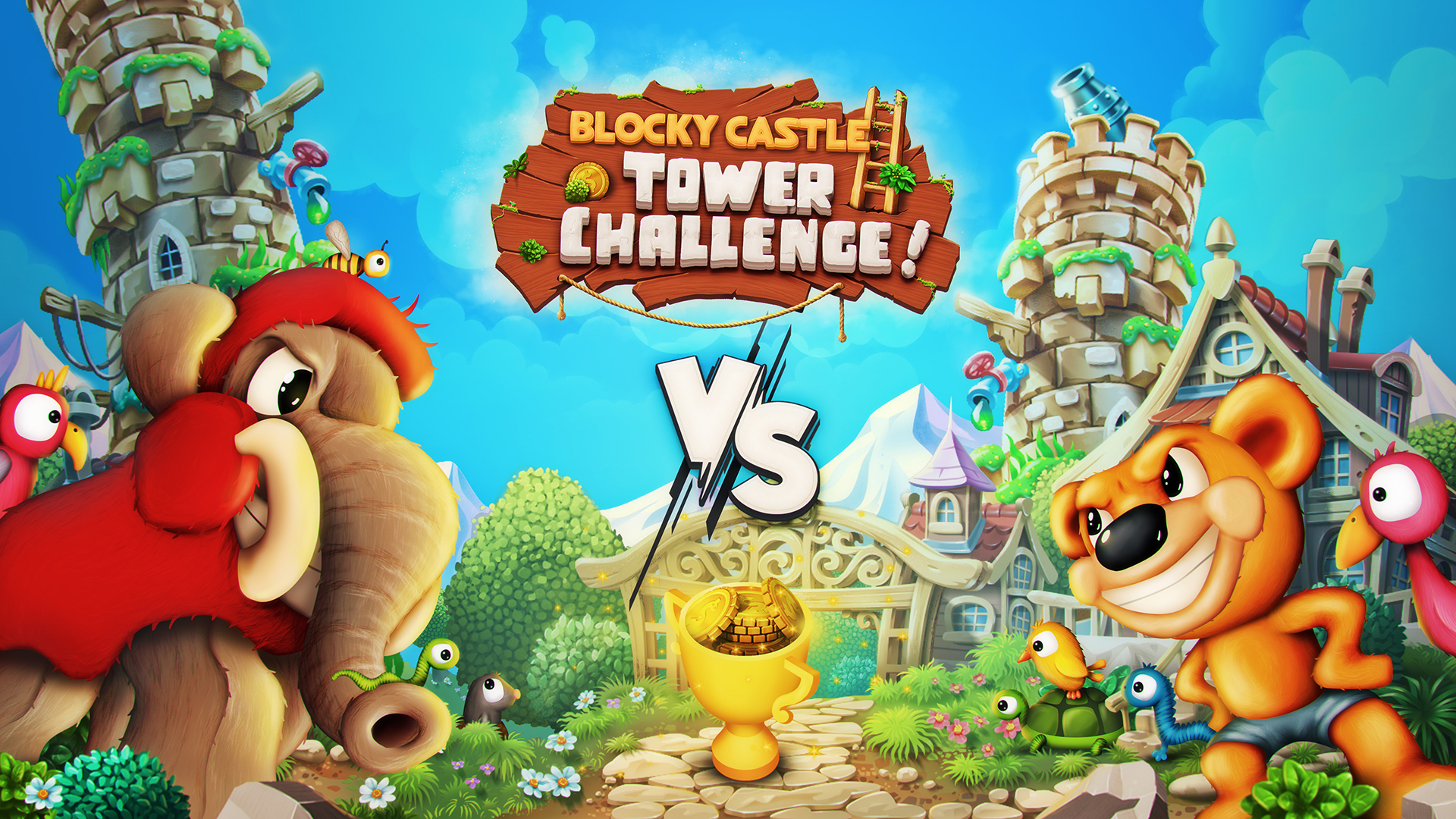 Baixar Blocky Castle: Tower Challenge para Android grátis.