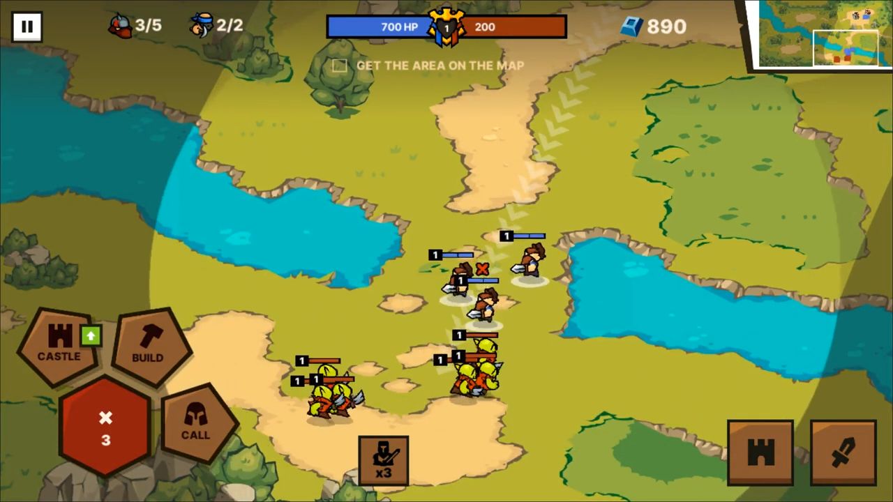 Baixar Castlelands - real-time classic RTS strategy game para Android grátis.