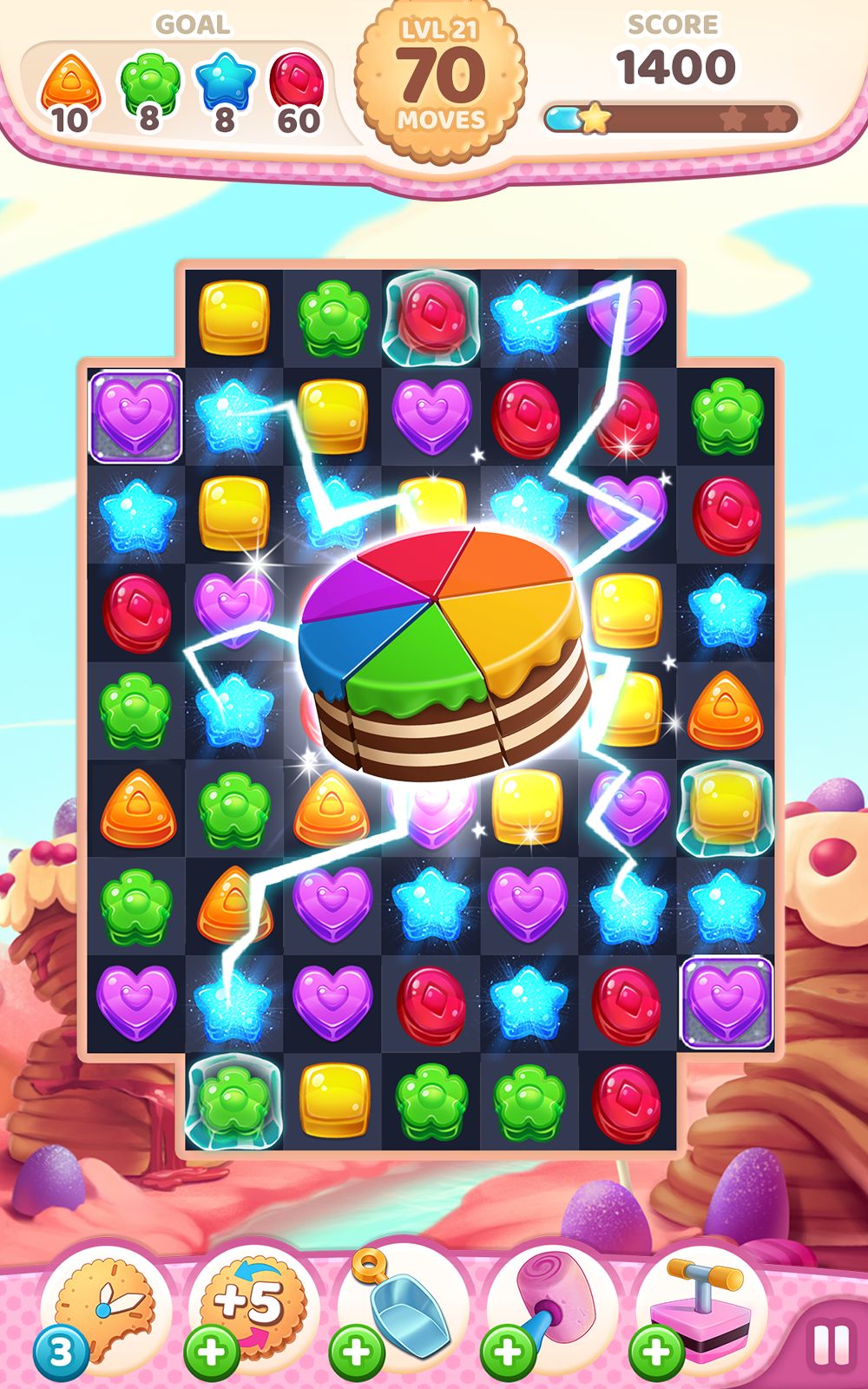 Baixar Cookie Rush Match 3 para Android grátis.