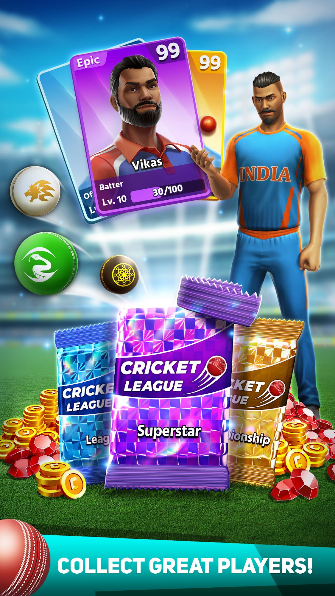 Baixar Cricket League para Android grátis.
