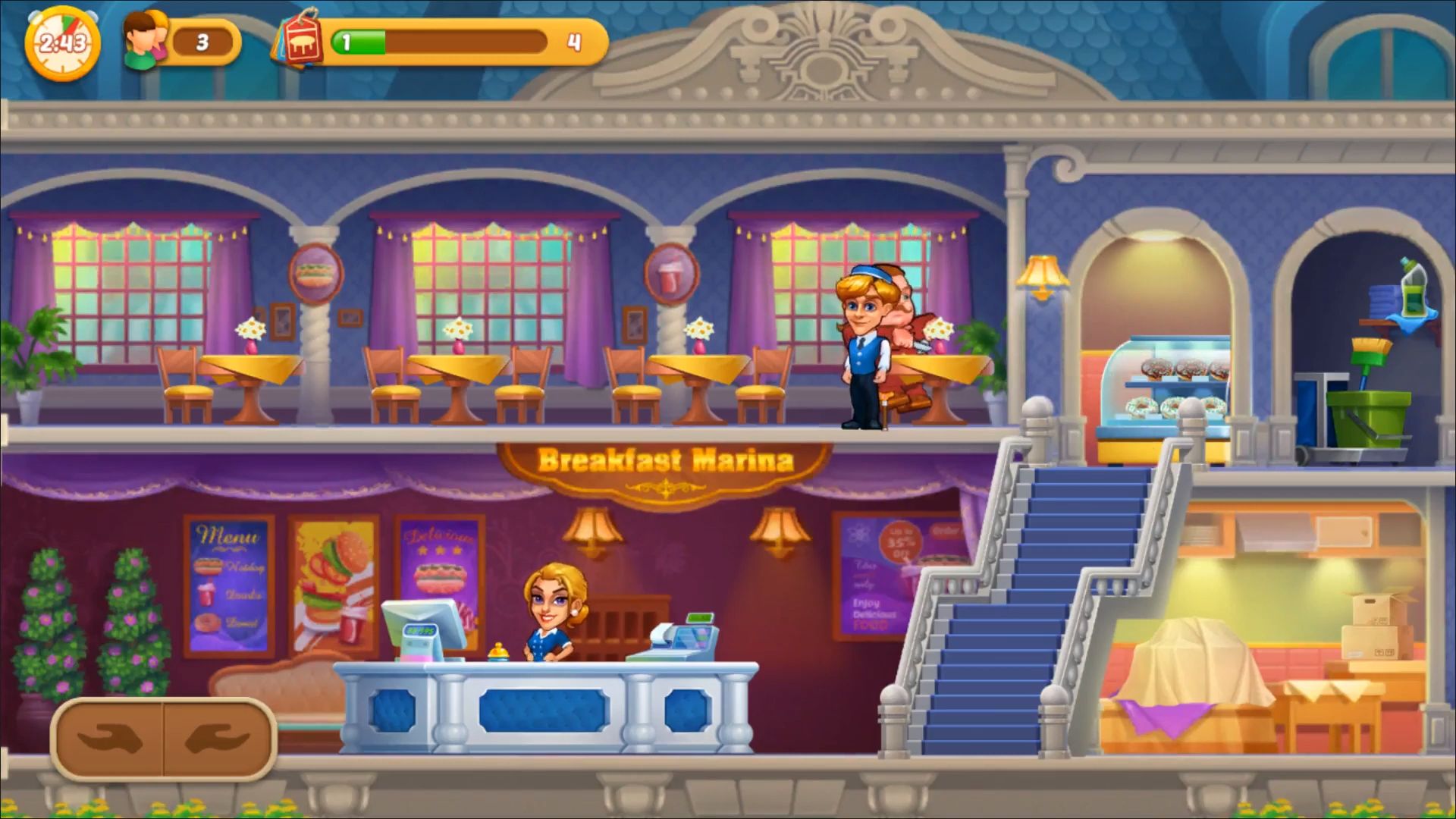 Baixar Dream Restaurant - Hotel games para Android grátis.