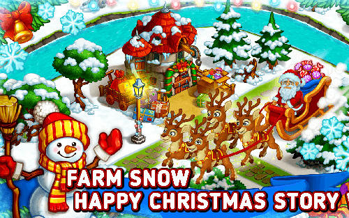 Baixar Farm snow: Happy Christmas story with toys and Santa para Android grátis.