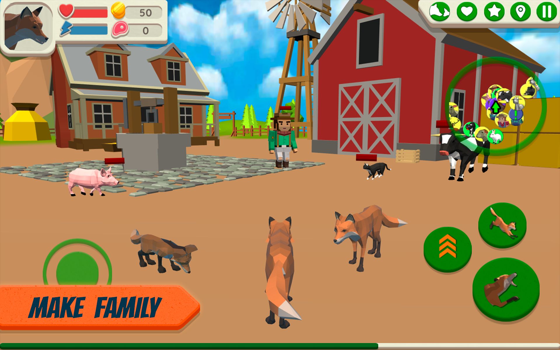 Baixar Fox Family - Animal Simulator para Android grátis.