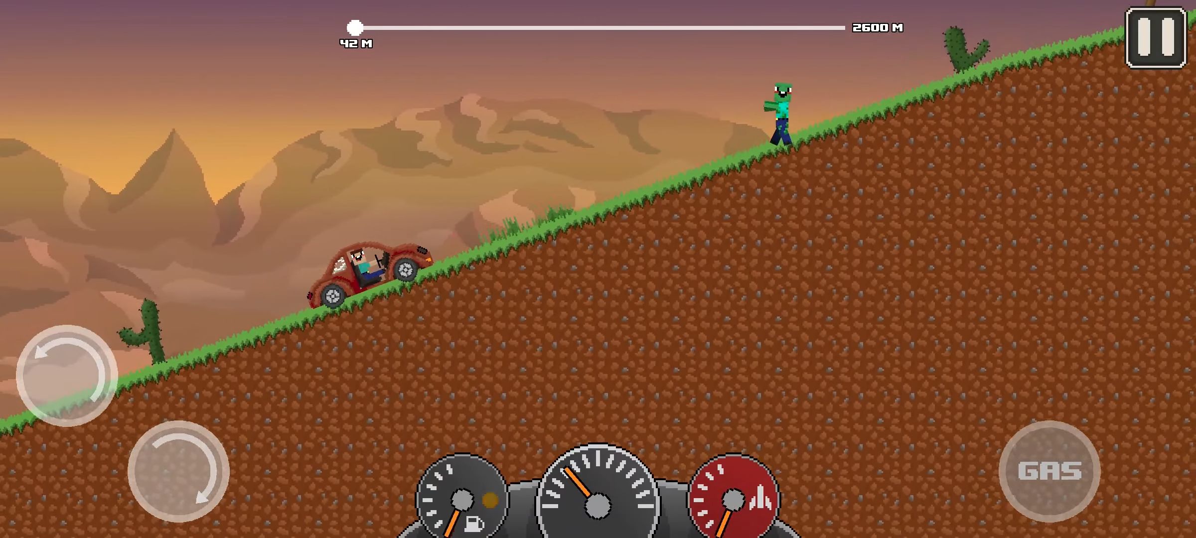 Baixar Noob: Up Hill Racing Car Climb para Android grátis.