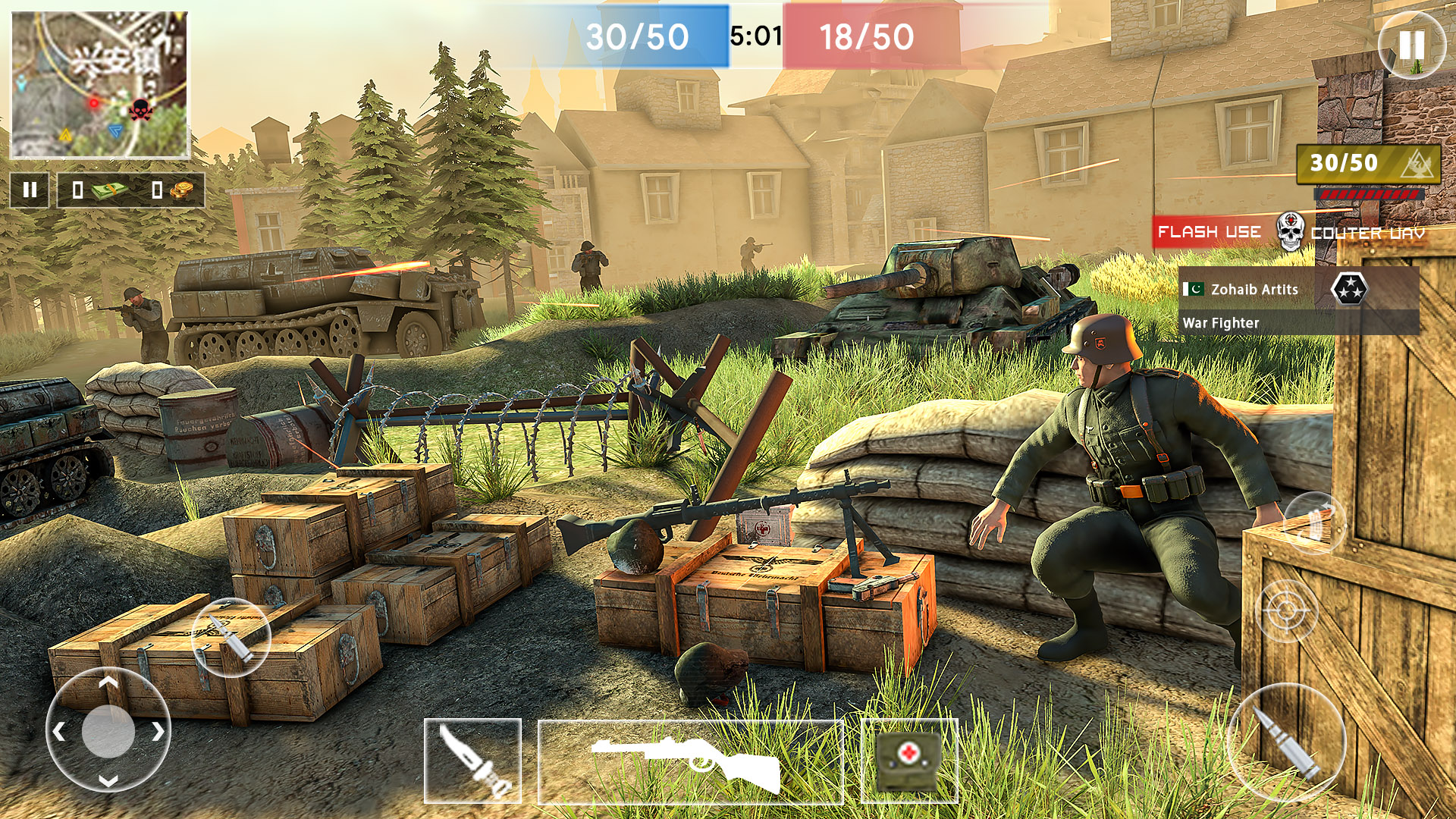 Baixar Gun Shooter Offline Game WW2: para Android grátis.