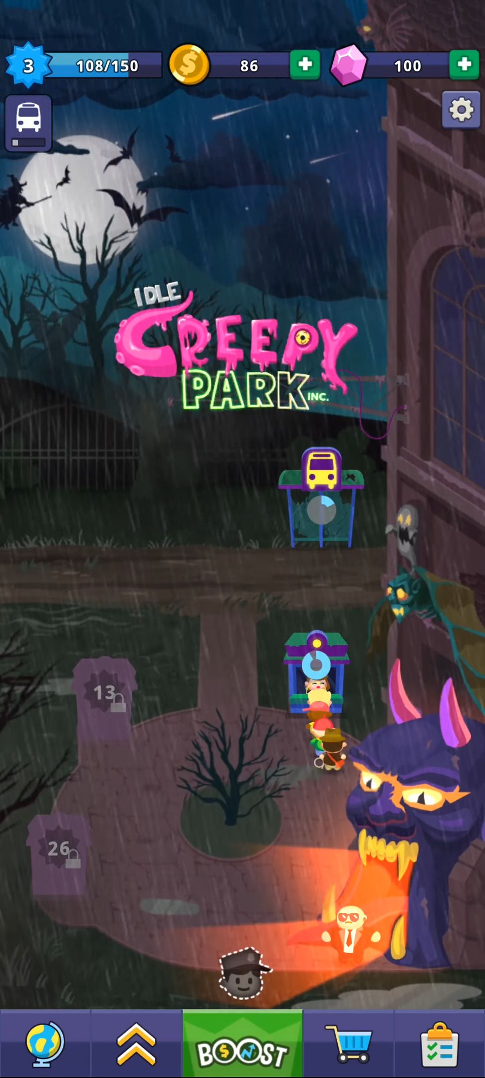 Baixar Idle Creepy Park Inc. para Android grátis.