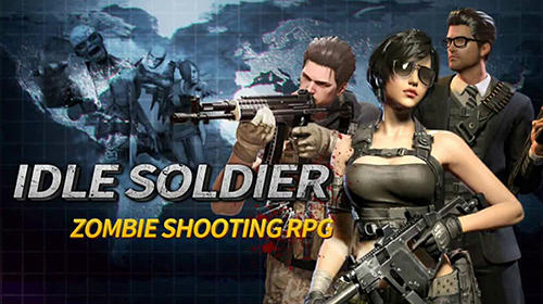 Idle soldier: Zombie shooter RPG PvP clicker