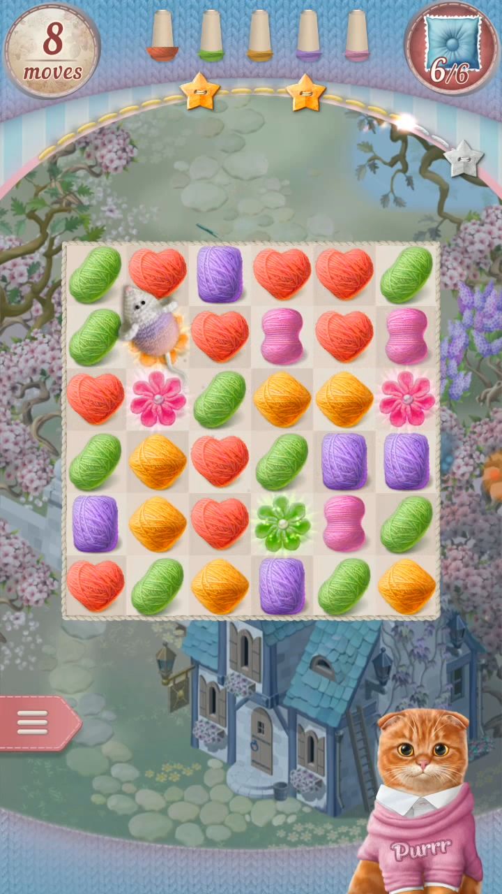 Baixar Knittens: Match 3 Puzzle para Android grátis.