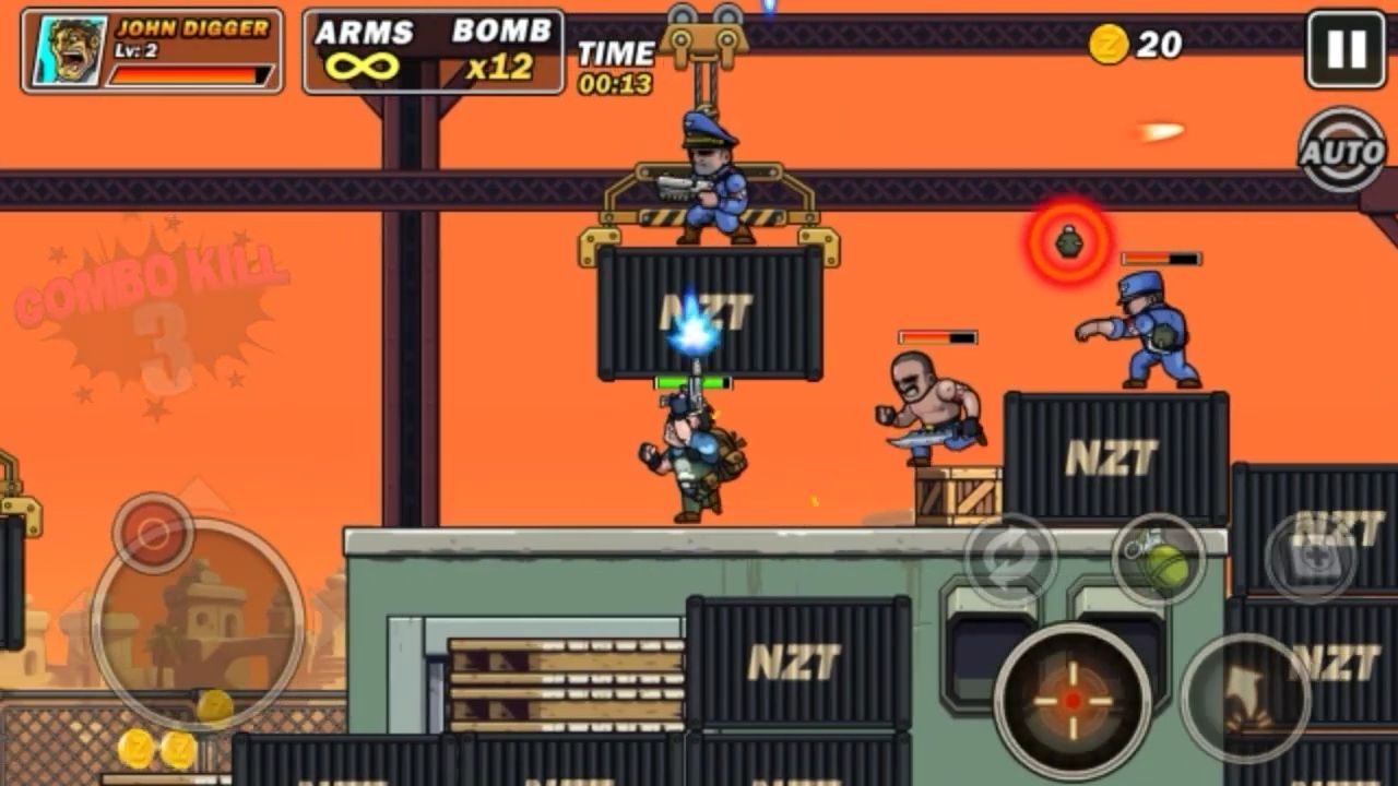 Baixar Metal Shooter Slug Soldiers para Android grátis.