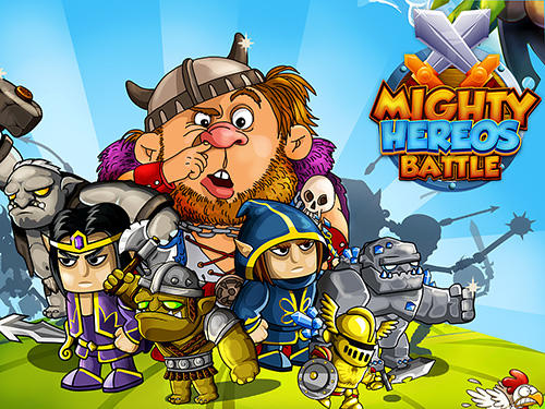 Baixar Mighty heroes battle: Strategy card game para Android grátis.