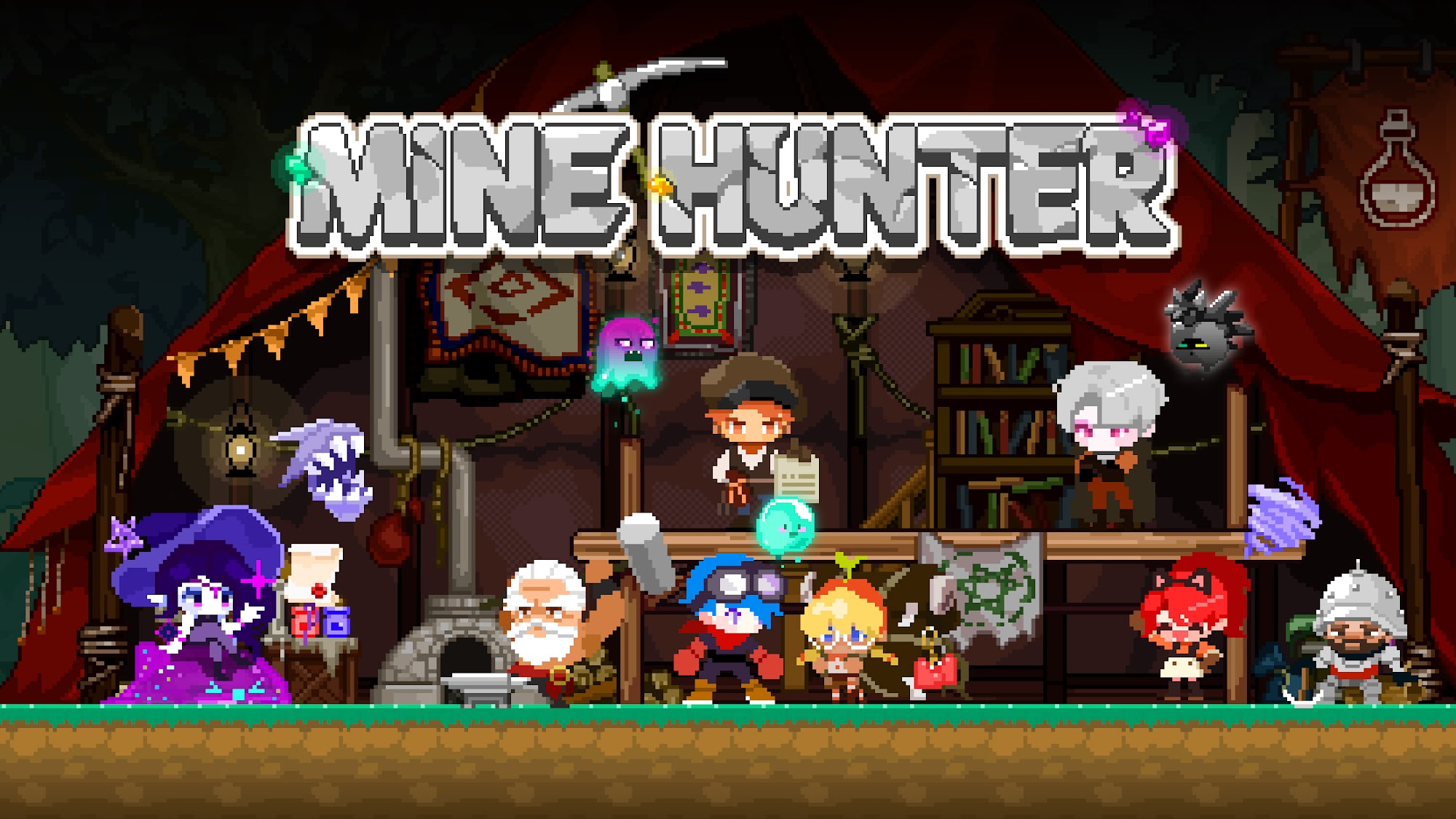 Baixar Mine Hunter: Pixel Rogue RPG para Android grátis.
