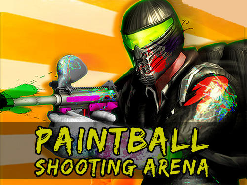Paintball shooting arena: Real battle field combat