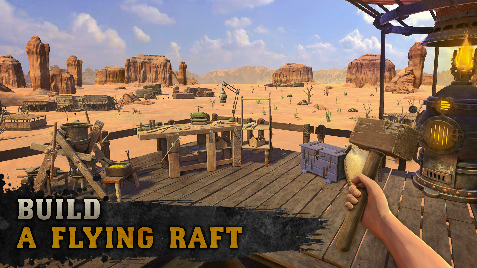Baixar Raft Survival: Desert Nomad - Simulator para Android grátis.
