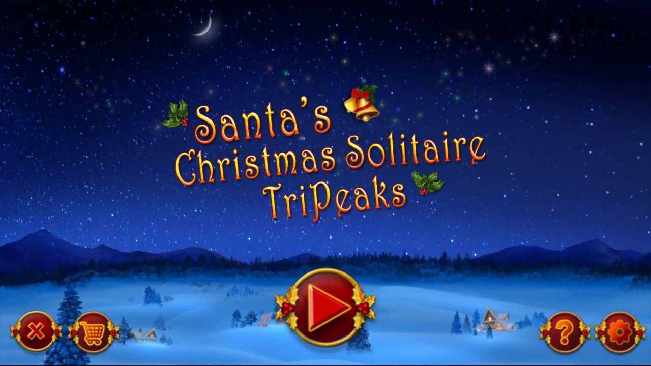 Santa's Christmas Solitaire TriPeaks