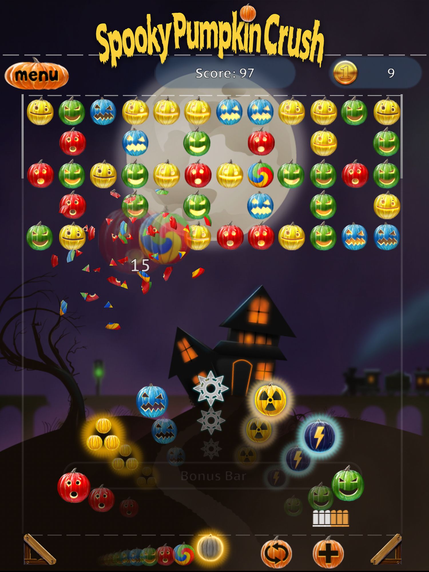 Baixar Spooky House ® Pumpkin Crush para Android grátis.