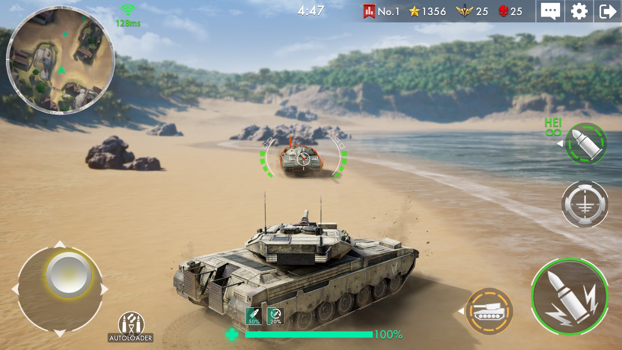 Baixar Tank Warfare: PvP Battle Game para Android grátis.