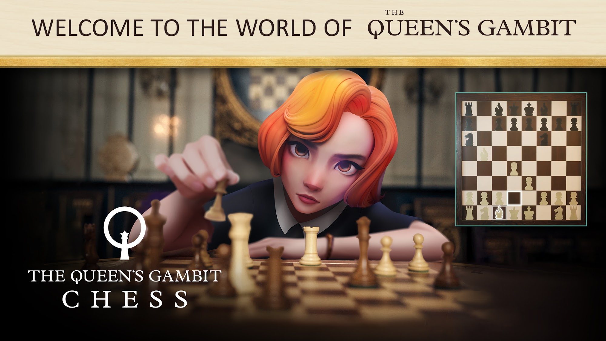 Baixar The Queen's Gambit Chess para Android grátis.