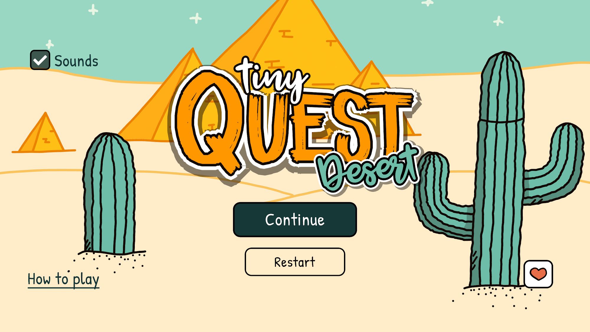 Baixar Tiny Quest: Desert para Android grátis.