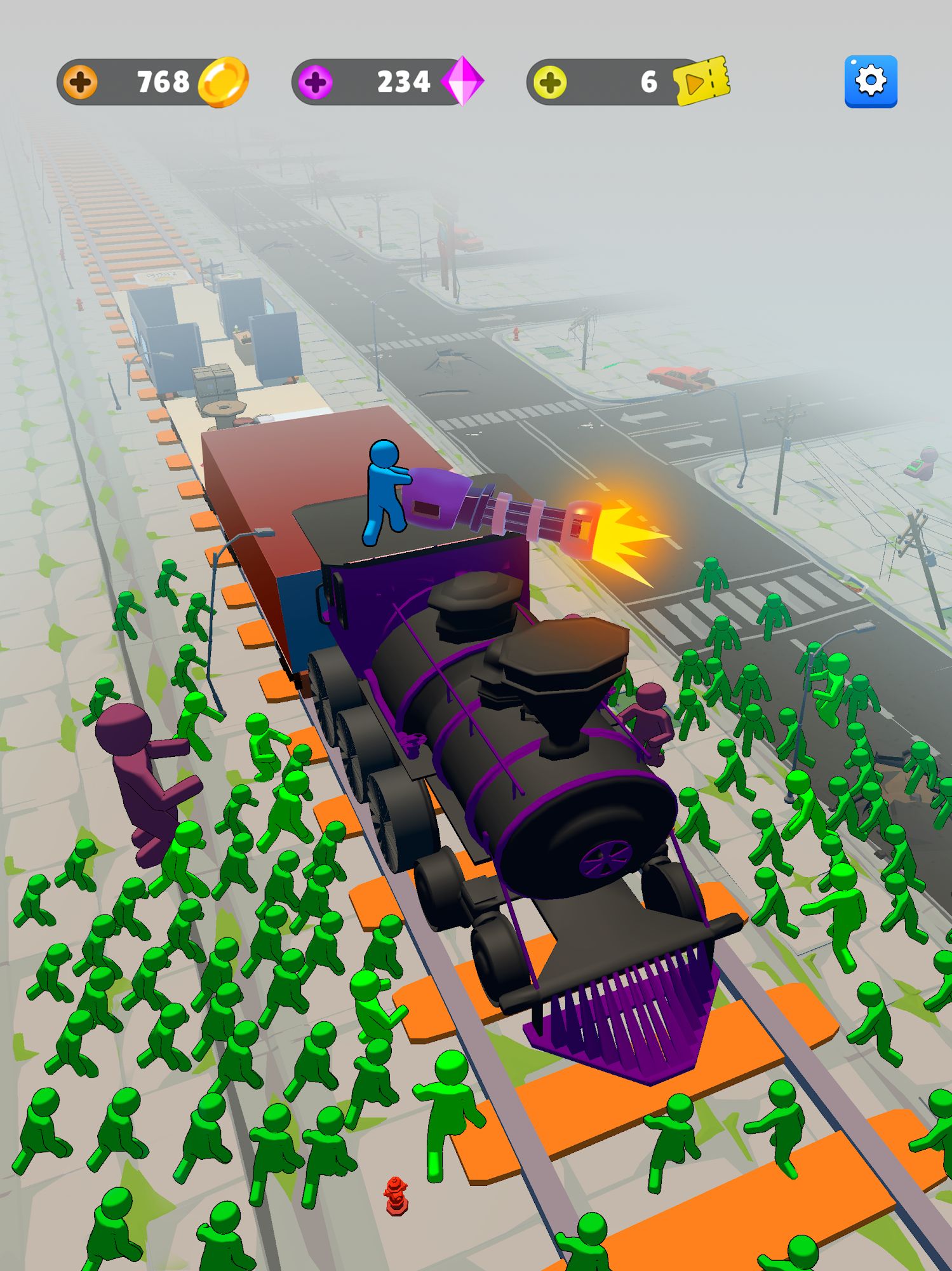 Baixar Train Defense: Zombie Game para Android grátis.