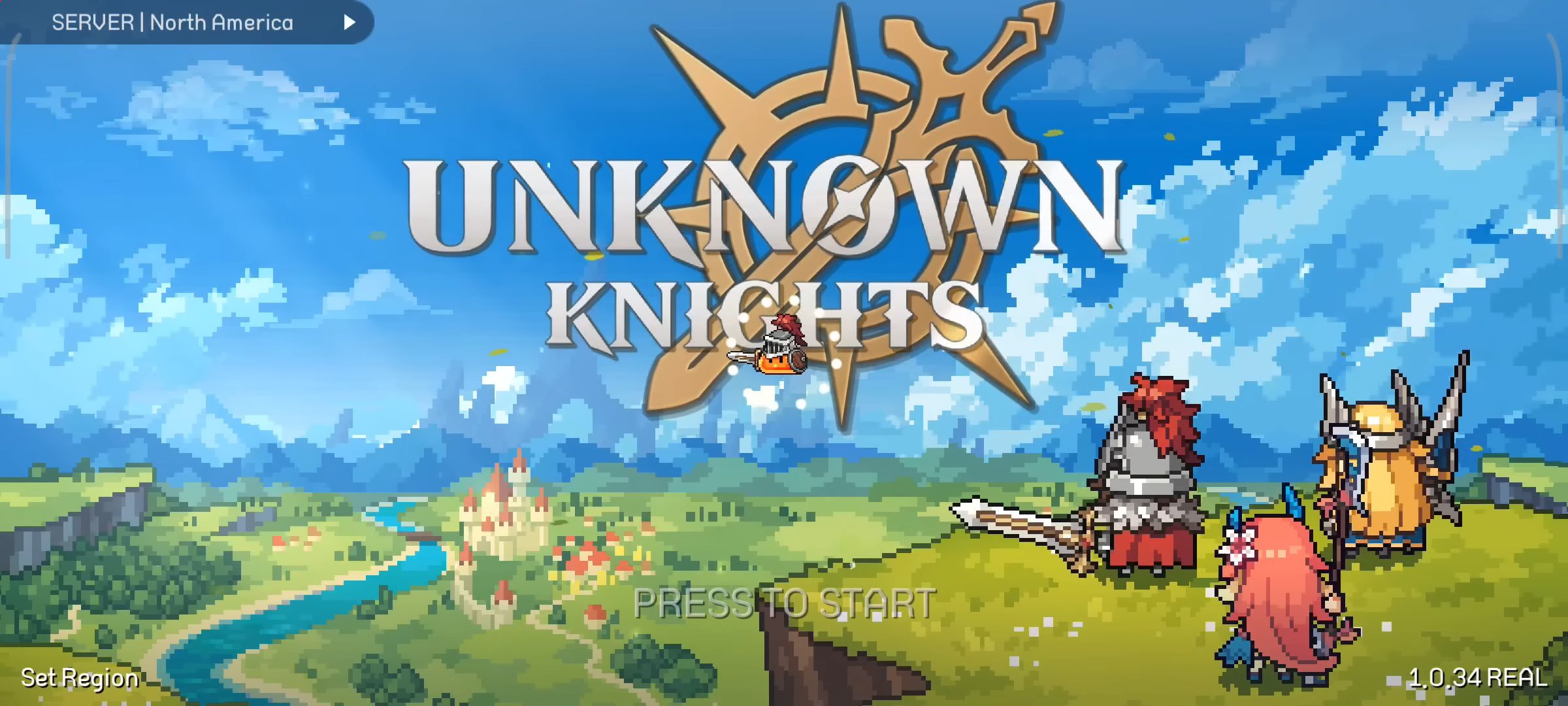Baixar Unknown Knights: Pixel RPG para Android grátis.