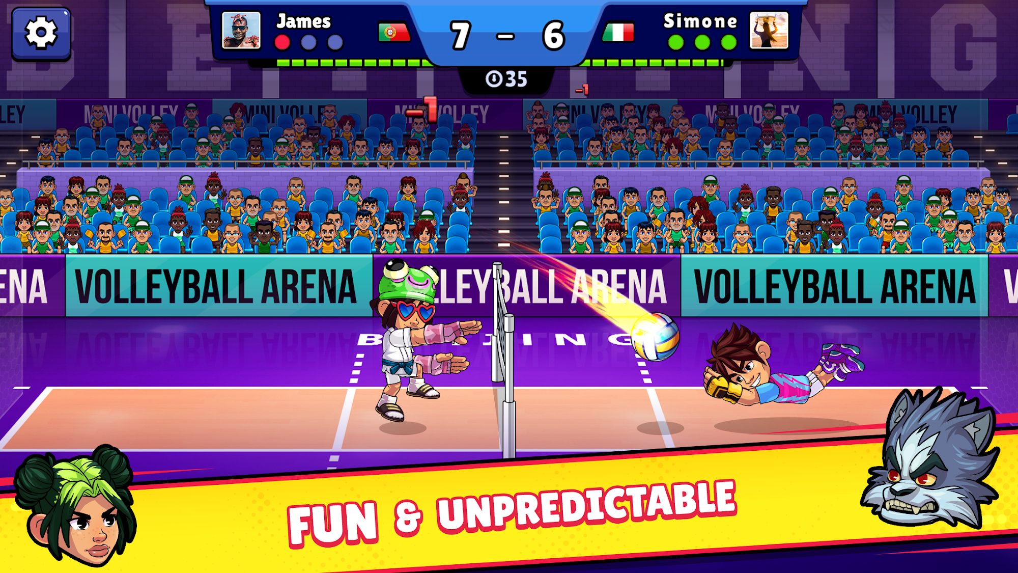 Baixar Volleyball Arena para Android grátis.