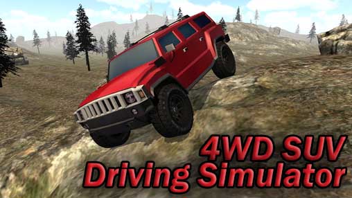 4WD simulador de condução de SUV 