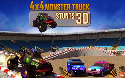 4x4 caminhão monstro: Acrobacias 3D
