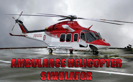 Simulador de helicóptero ambulância