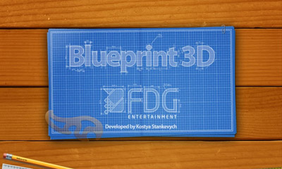 Impressão Azul 3D