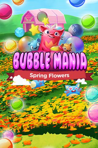 Baixar Mania de bolhas: Flores de primavera para Android grátis.