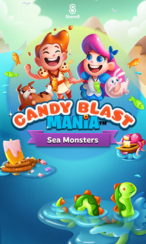 Baixar Mania de explosão de doces: Monstros marinhos para Android grátis.