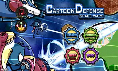 Baixar Defesa dos Desenhos Animados: Guerras espaciais para Android grátis.
