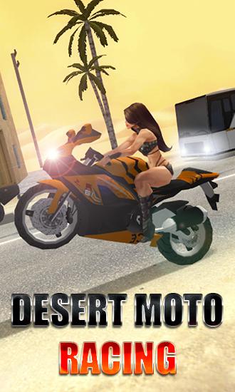 Corridas de moto no deserto 