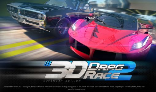 Corrida de Dragster 3D 2: Edição de Super-carros