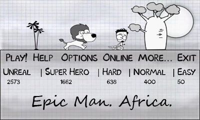 O Homem Épico na África