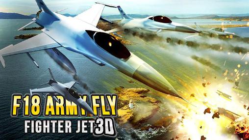 F18 Avião de combate de exército 3D