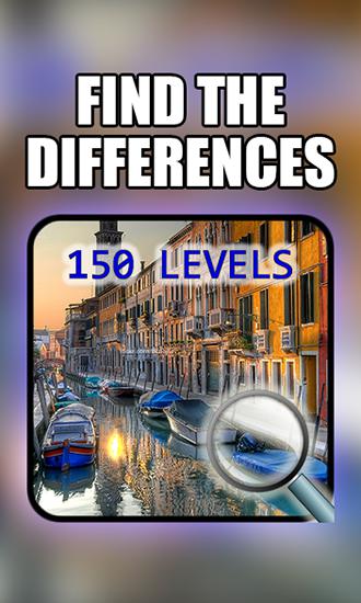 Encontre as diferenças: 150 níveis