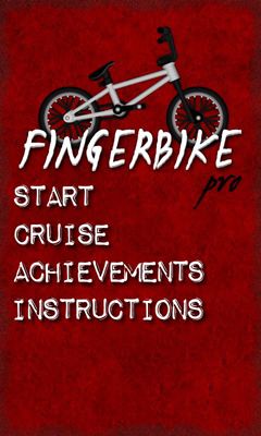 Bicicleta do dedo BMX