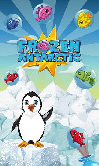 Congelada Antártica: Pinguim