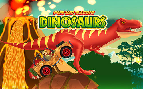 Corridas de crianças divertidas: Mundo de dinossauros
