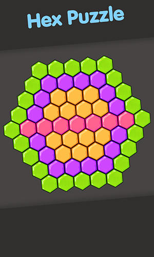Quebra-cabeça hexagonal clássico