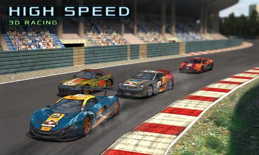 Alta velocidade 3D corrida