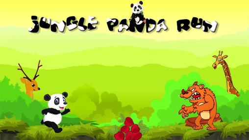 Corrida de panda pela selva