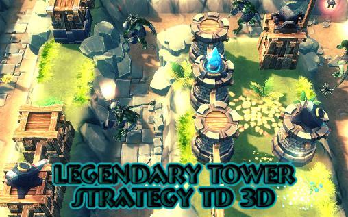 Lendária estratégia da torre: Defesa de torre 3D