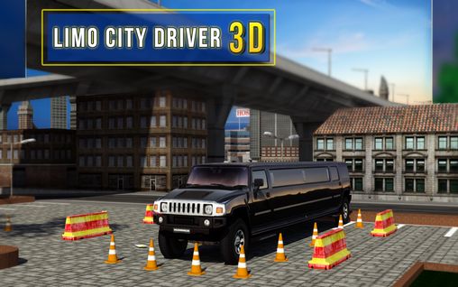 Motorista de cidade Limo 3D