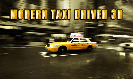 Simulador de moderno motorista de táxi na cidade 3D