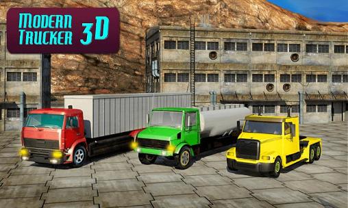 Camionista moderno 3D