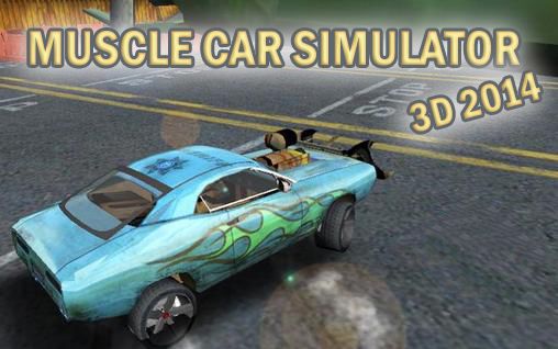 Simulador de carro do músculo 3D 2014